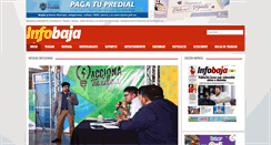 Desktop Screenshot of infobaja.net