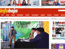 Tablet Screenshot of infobaja.net